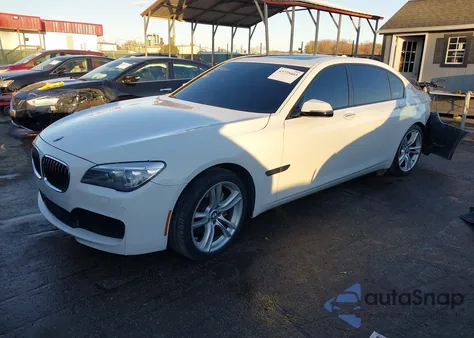 2013 BMW 740Li xDrive from USA, damaged, VIN WBAYF4C59DDE23772